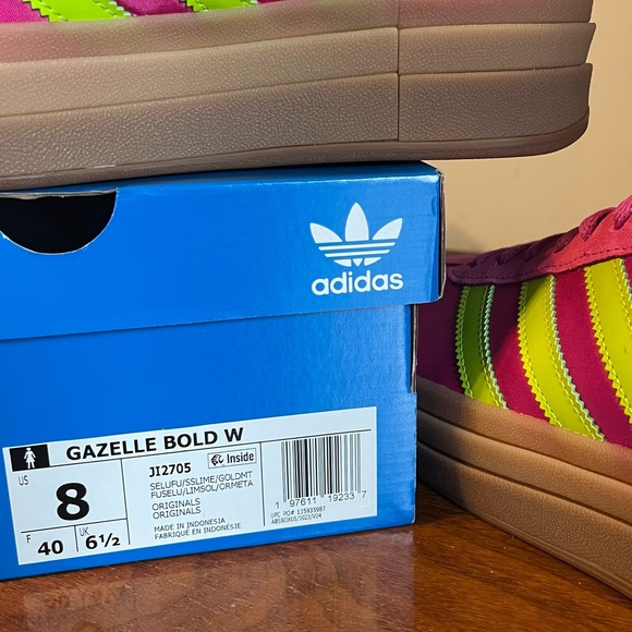 ADIDAS Women's Gazelle Bold Shoes 🔥 - Picture 10 of 10